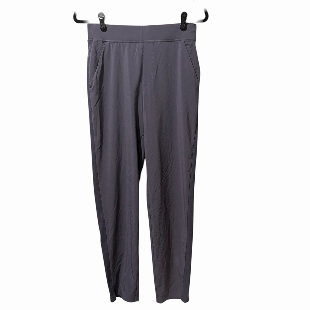 Athleta Brooklyn Mid Rise Ankle Pants Size 4 Dusty Purple Womens Lightweight